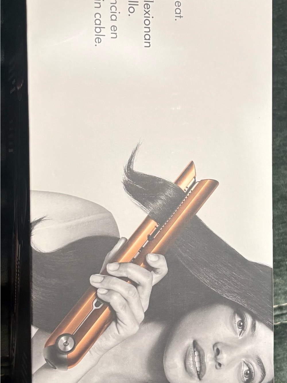 Gold Hair Straightener Flat Iron - Home Art
